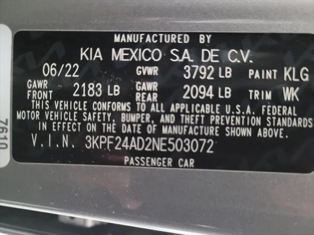 2022 Kia Forte LXS