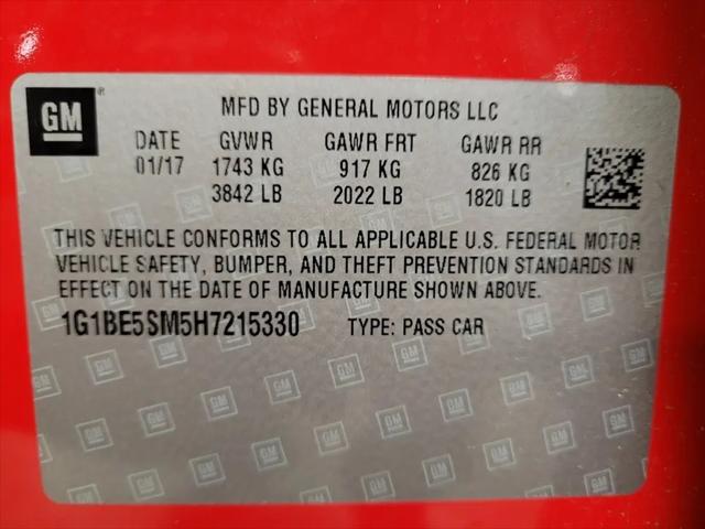 2017 Chevrolet Cruze LT Auto
