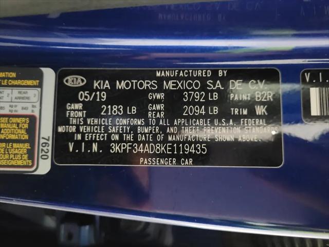 2019 Kia Forte S
