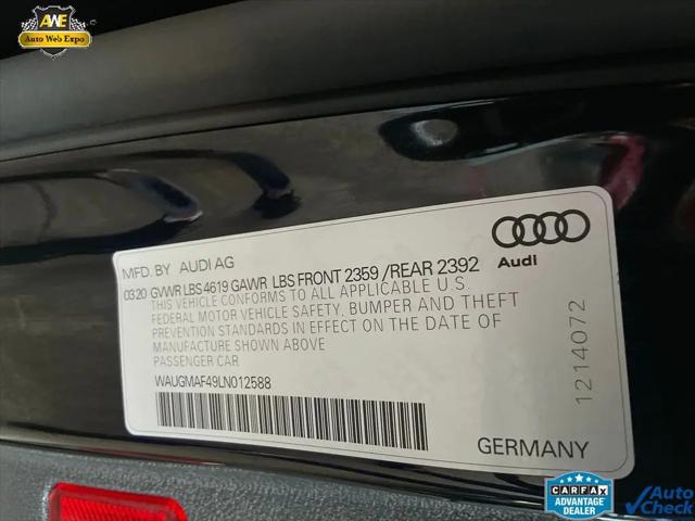 2020 Audi A4 Premium 40 TFSI Front-Wheel Drive S tronic