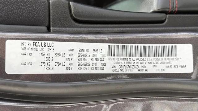 2019 Jeep Grand Cherokee Trailhawk 4x4
