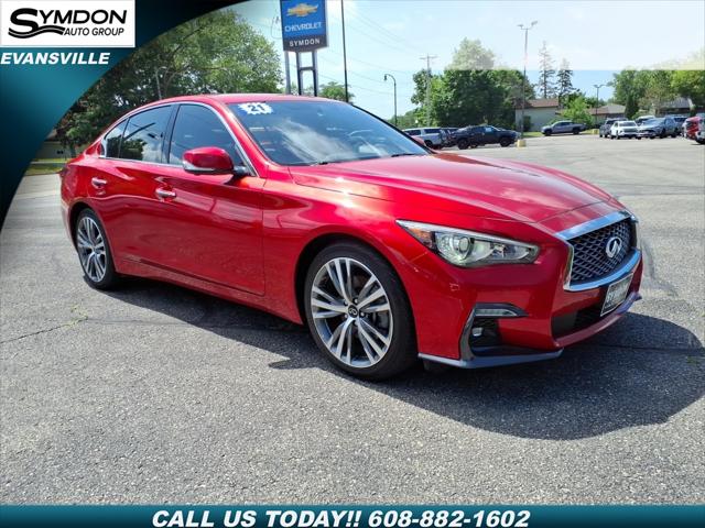 2021 INFINITI Q50 SENSORY AWD for sale in Evansville, WI