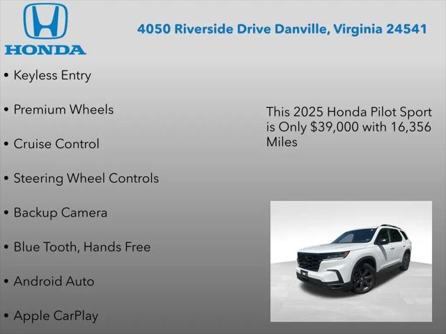 2025 Honda Pilot Sport