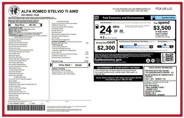 2023 Alfa Romeo Stelvio Ti AWD