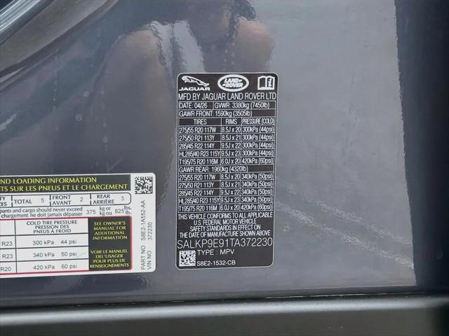 2026 Land Rover Range Rover P530 SE