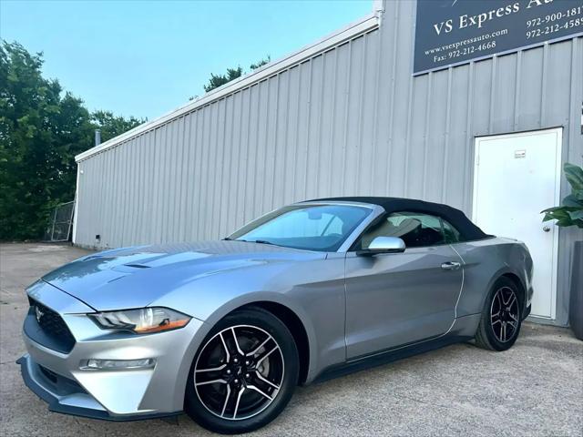 2020 Ford Mustang EcoBoost Premium Convertible for sale in SACHSE, TX