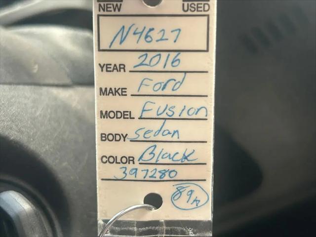 2016 Ford Fusion SE