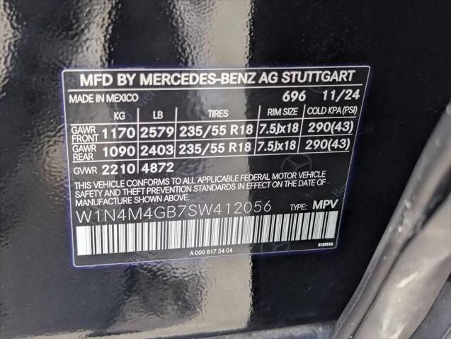 2025 Mercedes-Benz GLB GLB 250