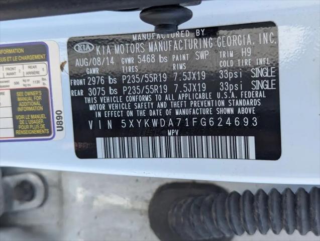 2015 Kia Sorento SX V6