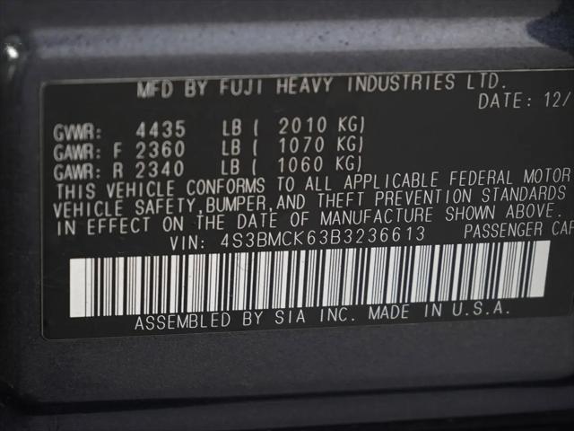 2011 Subaru Legacy 2.5i Limited