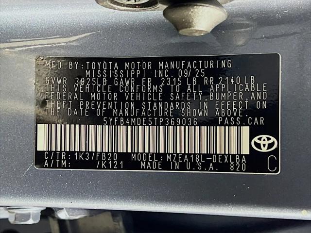 2026 Toyota Corolla LE