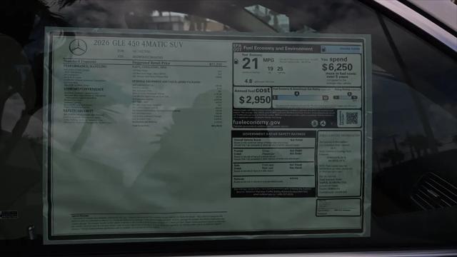 2026 Mercedes-Benz GLE GLE 450 4MATIC