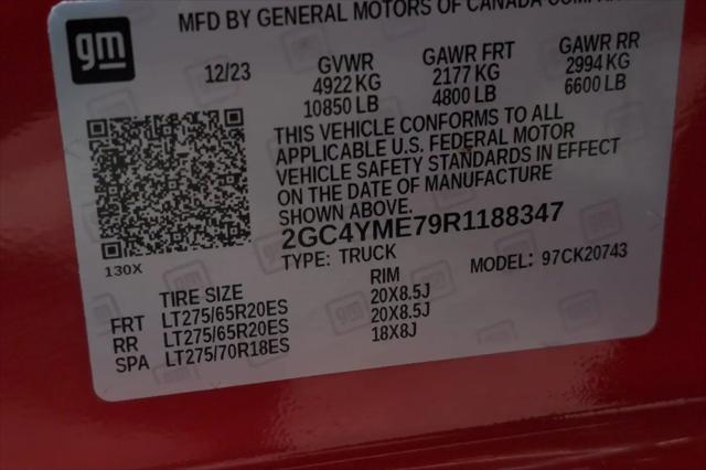 2024 Chevrolet Silverado 2500HD 4WD Crew Cab Standard Bed Custom