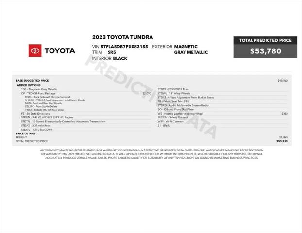 2023 Toyota Tundra SR5