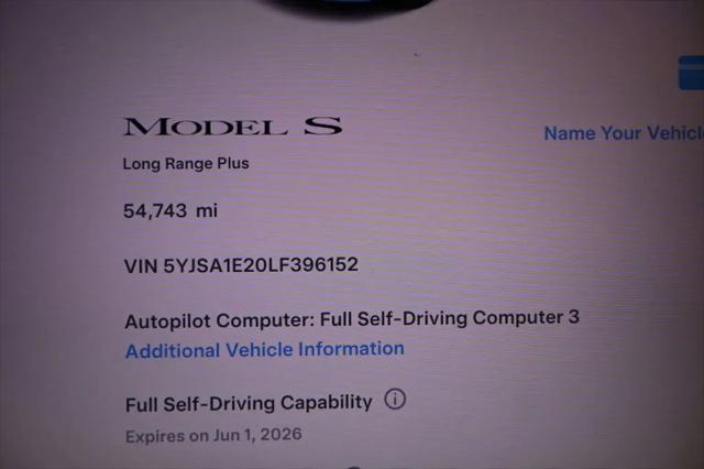 2020 Tesla Model S Long Range Plus Dual Motor All-Wheel Drive