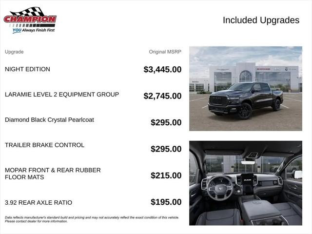 2026 Ram 1500 Laramie Crew Cab 4x4 5'7" Box