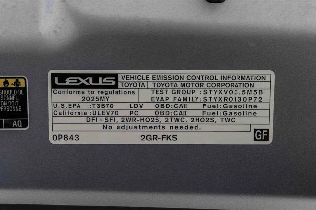 2025 Lexus ES 350 ES 350
