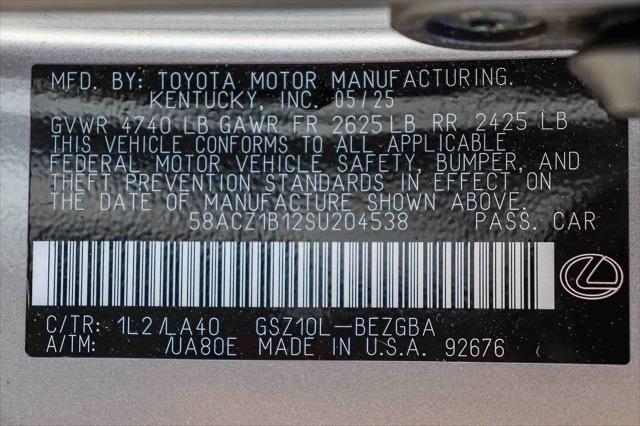 2025 Lexus ES 350 ES 350