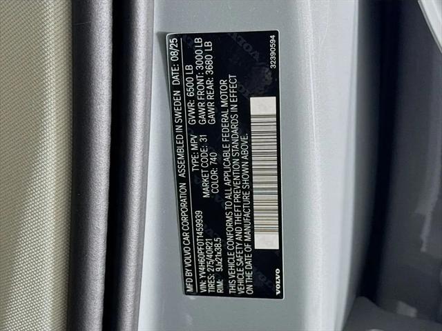 2026 Volvo XC90 Plug-In Hybrid Ultra, T8 AWD, Electric/Gasoline, Bright, 7 Seats
