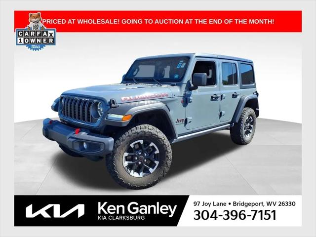 2025 Jeep Wrangler 4-Door Rubicon 4x4 for sale in Bridgeport, WV