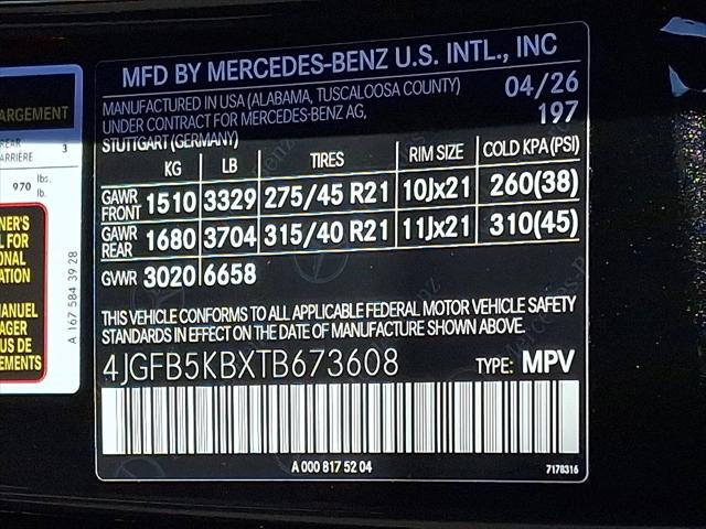 2026 Mercedes-Benz GLE GLE 450 4MATIC