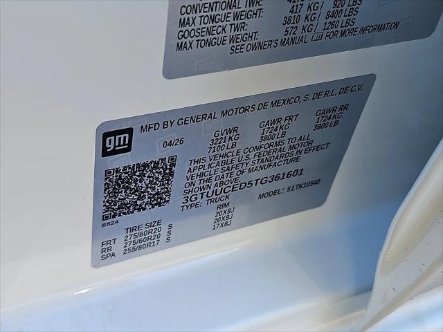 2026 GMC Sierra 1500 Crew Cab, Short Bed, Elevation, 4WD