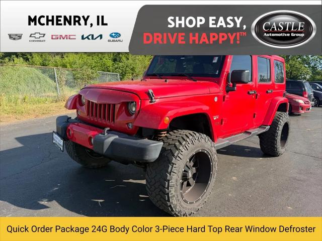 2017 Jeep Wrangler Unlimited Sahara for sale in Mchenry, IL