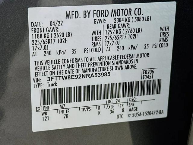 2022 Ford Maverick XLT