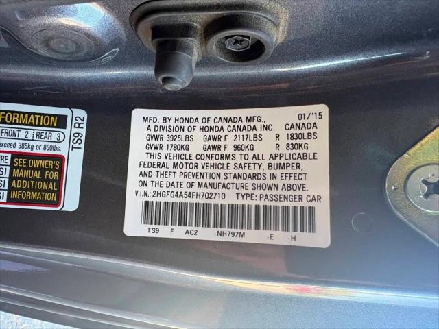 2015 Honda Civic Si