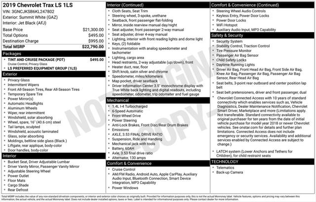 2019 Chevrolet Trax LS