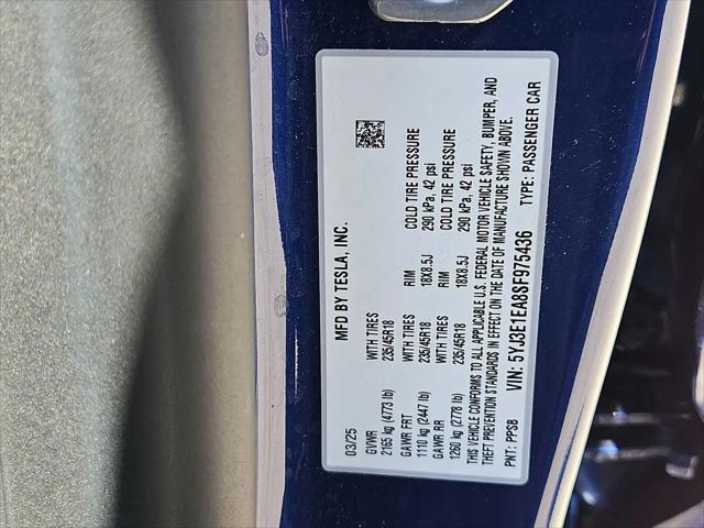 2025 Tesla Model 3 Long Range Rear-Wheel Drive