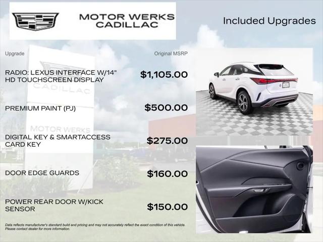 2025 Lexus RX 350 Premium