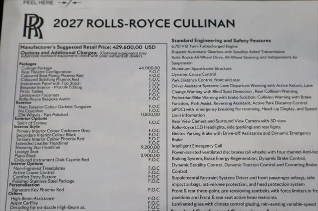 2027 Rolls-Royce Cullinan Cullinan