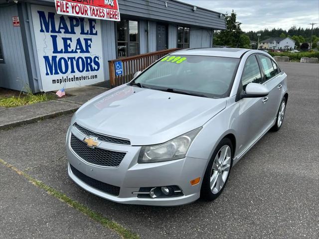 2013 Chevrolet Cruze LTZ for sale in Spanaway, WA
