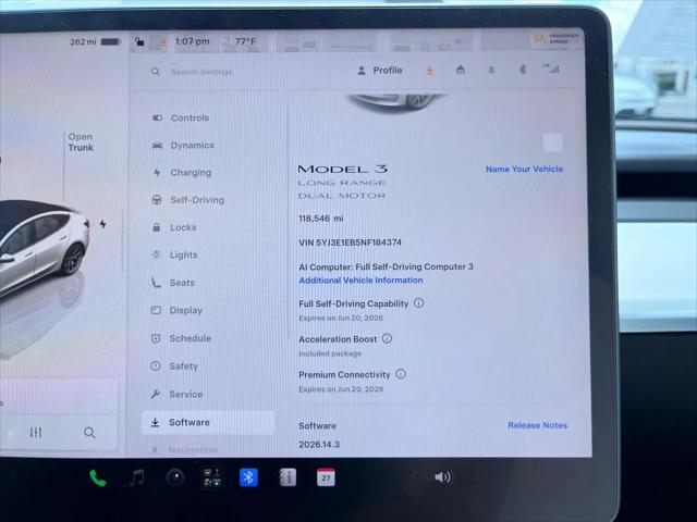2022 Tesla Model 3 Long Range Dual Motor All-Wheel Drive