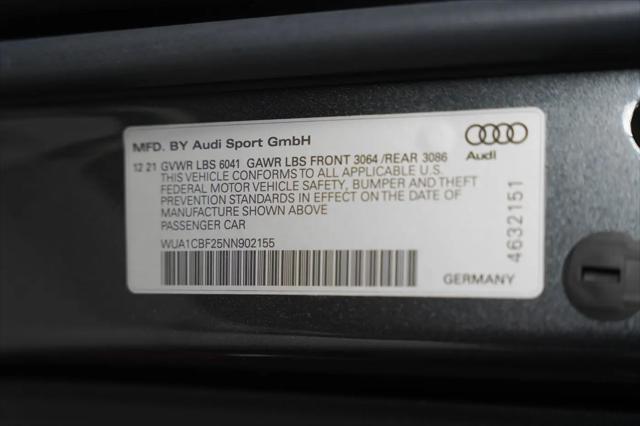 2022 Audi RS 6 Avant TFSI quattro Tiptronic