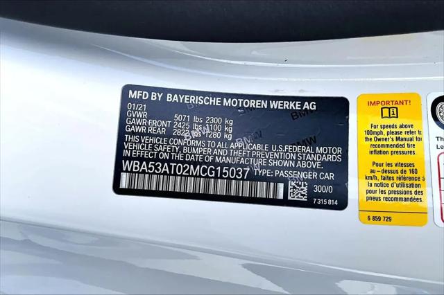 2021 BMW M4 M440i