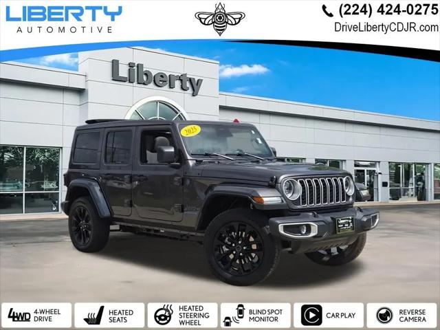 2025 Jeep Wrangler 4xe Sahara 4xe for sale in Libertyville, IL