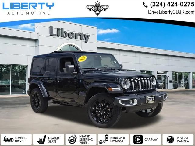 2025 Jeep Wrangler 4xe Sahara 4xe for sale in Libertyville, IL