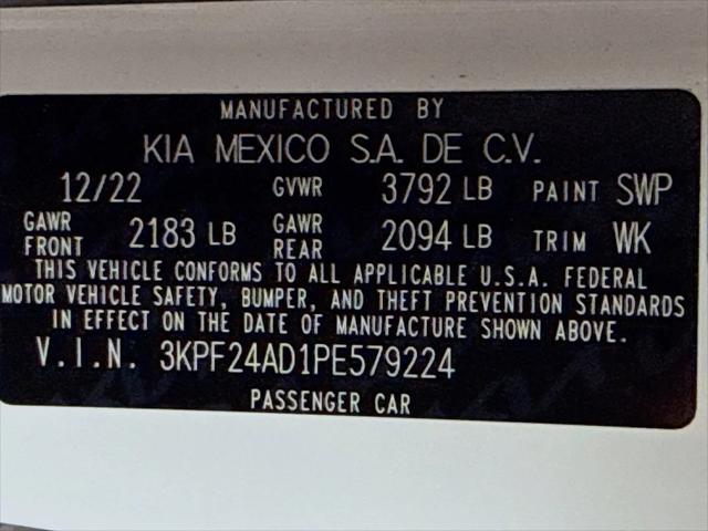 2023 Kia Forte LXS
