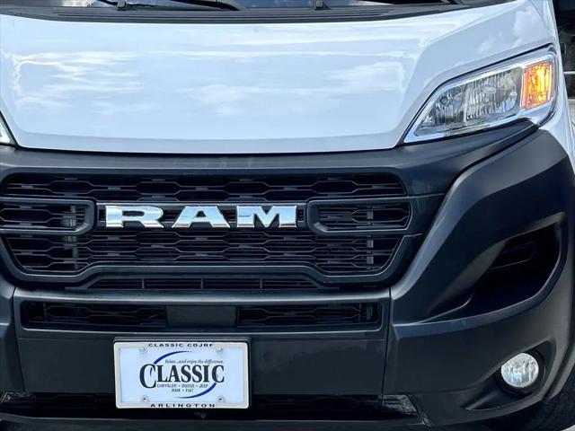 2025 Ram ProMaster 2500 Cargo Van Tradesman High Roof 159" WB w/Pass Seat