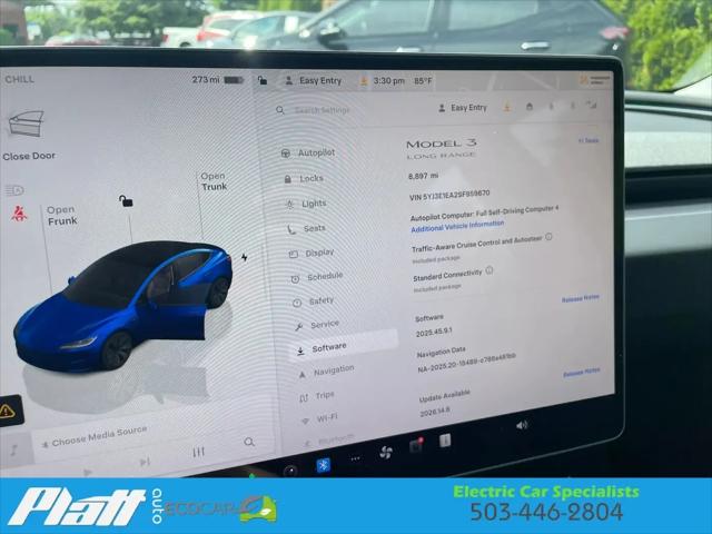 2025 Tesla Model 3 Long Range Rear-Wheel Drive