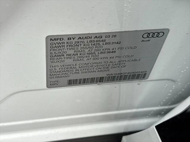 2027 Audi Q6 e-tron Premium Plus quattro