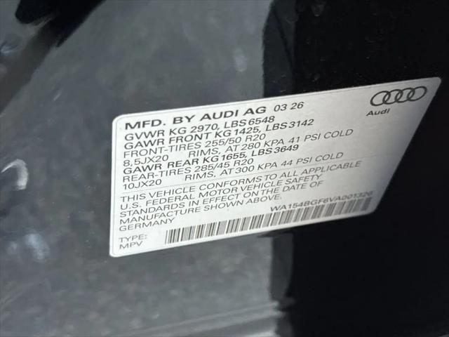 2027 Audi Q6 e-tron Premium Plus quattro