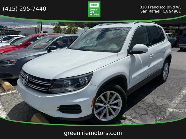 2017 Volkswagen Tiguan 2.0T Wolfsburg Edition for sale in San Rafael, CA