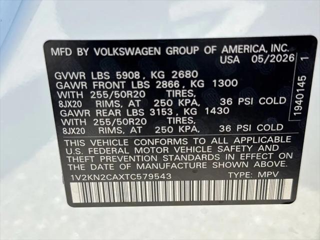 2026 Volkswagen Atlas SE with Technology