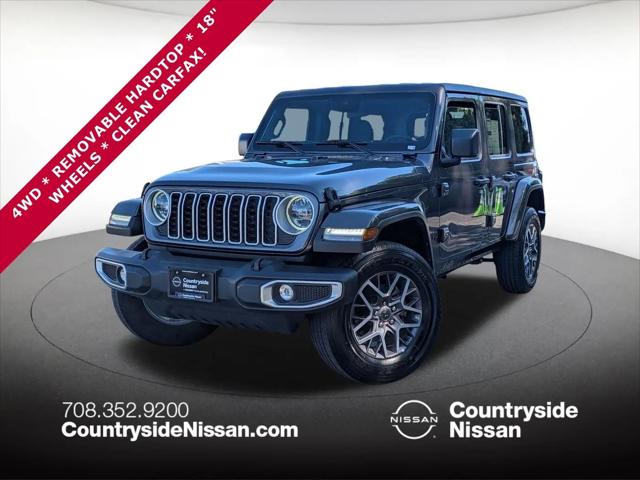 2025 Jeep Wrangler 4-Door Sahara 4x4 for sale in Countryside, IL
