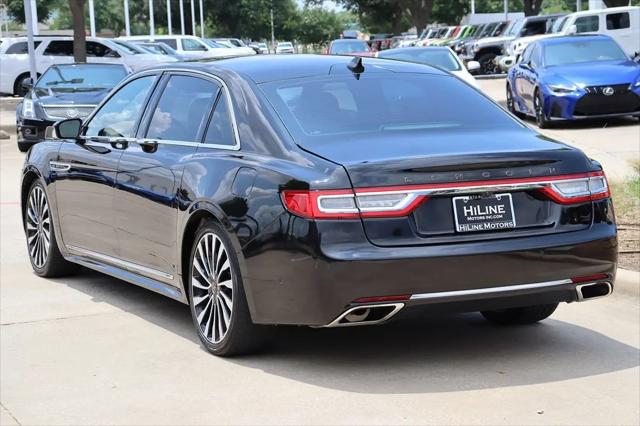 2019 Lincoln Continental Black Label