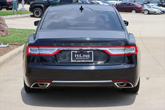 2019 Lincoln Continental Black Label