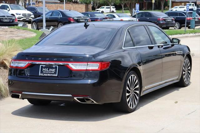 2019 Lincoln Continental Black Label